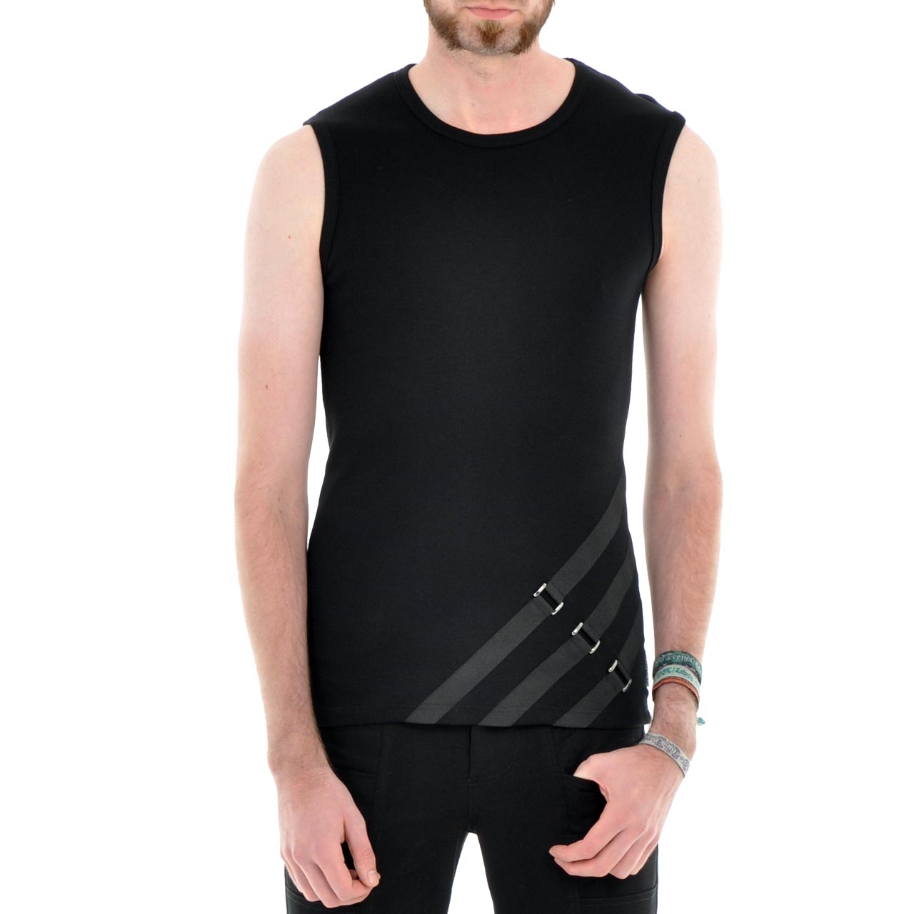 Gothic Muscleshirt Zirconium