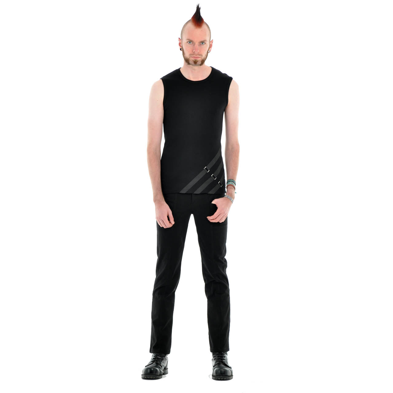 Gothic Muscleshirt Zirconium