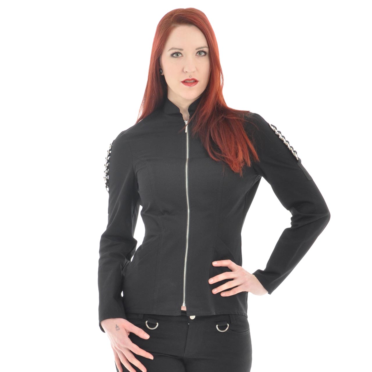 Gothic Damenjacke Ferrum
