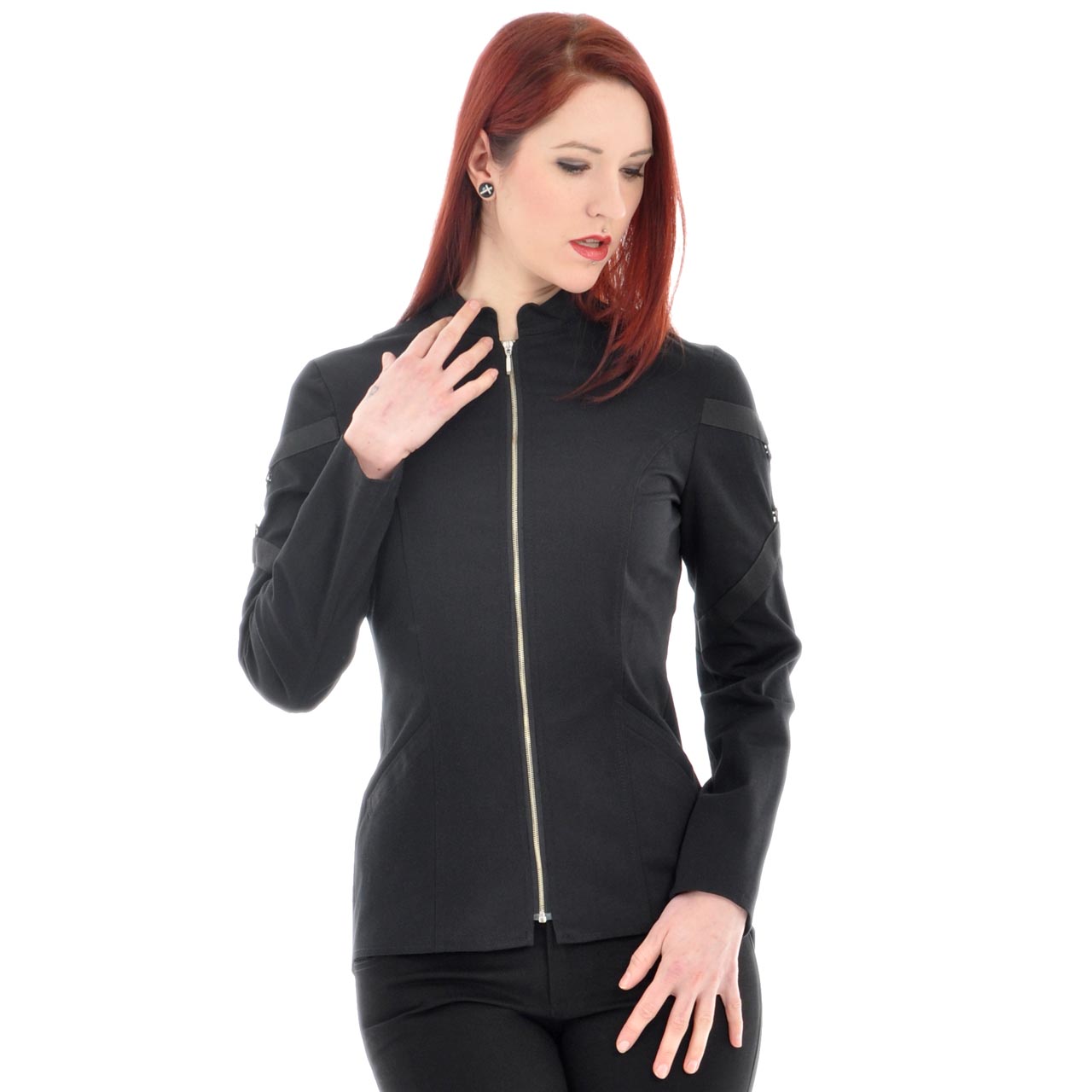Gothic Damenjacke Tritium