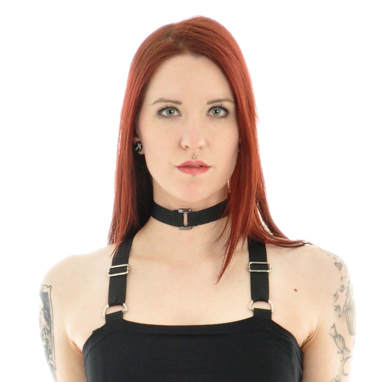 Gothic Halsband mit einer kleinen Schnalle