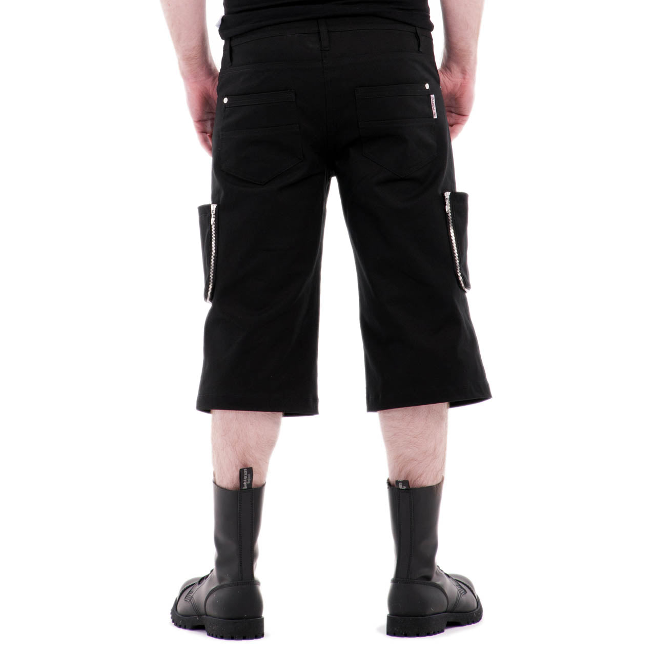 Kurze Gothic Herrenhose Nitrogenium