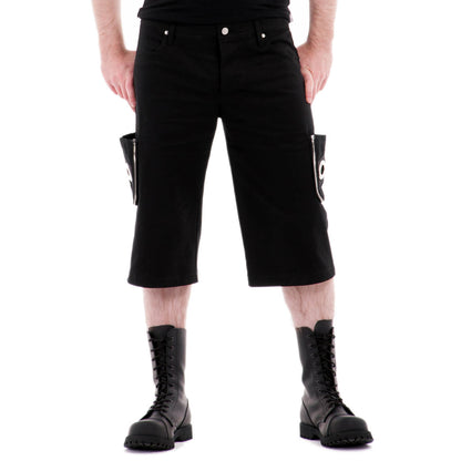 Kurze Gothic Herrenhose Borum