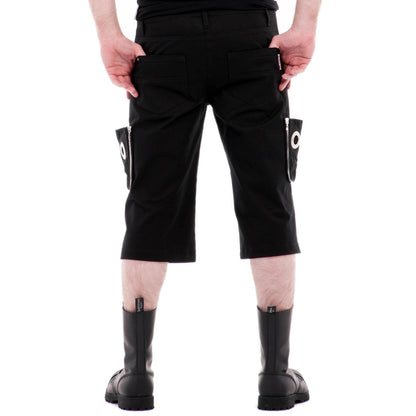 Kurze Gothic Herrenhose Borum