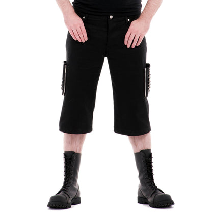 Kurze Gothic Herrenhose Ferrum