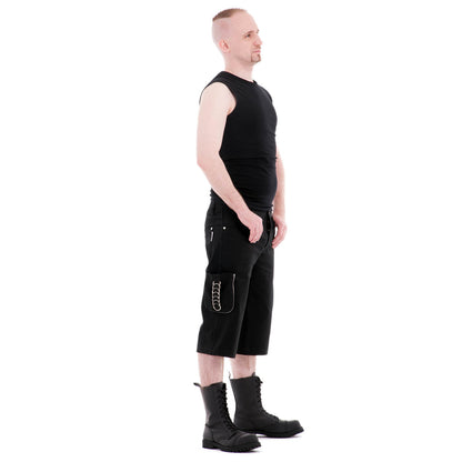 Kurze Gothic Herrenhose Ferrum