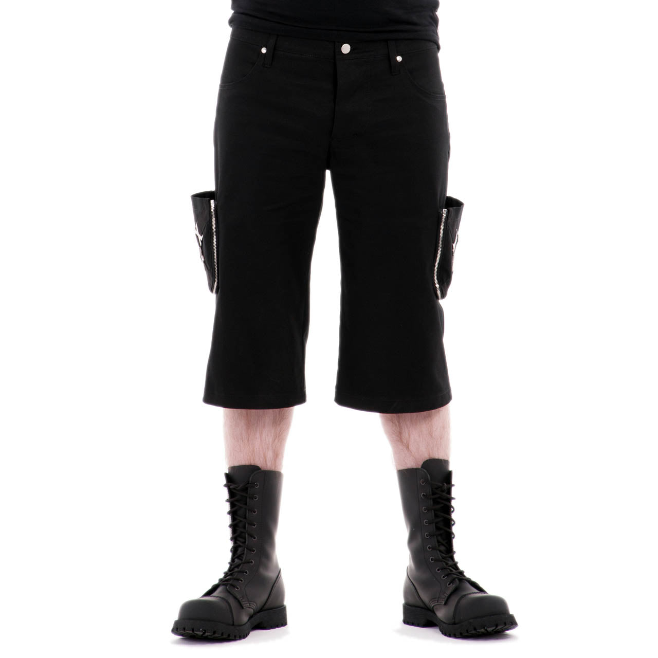 Kurze Gothic Herrenhose Xenon