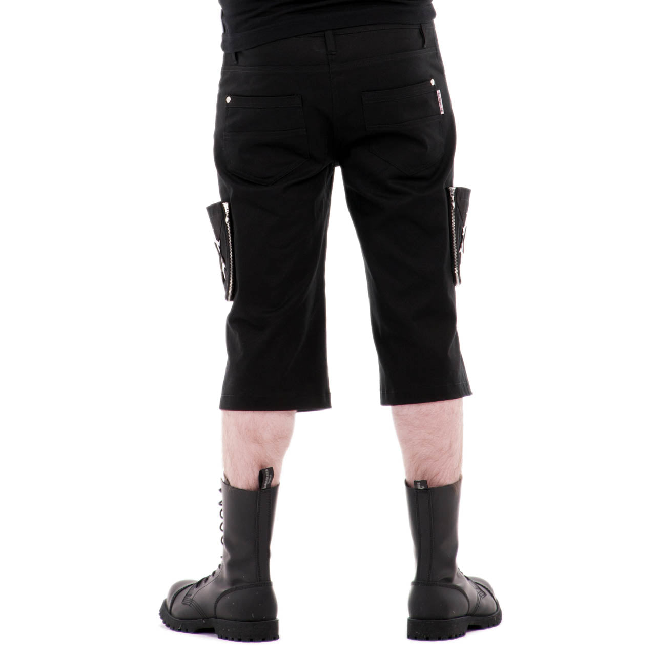 Kurze Gothic Herrenhose Xenon