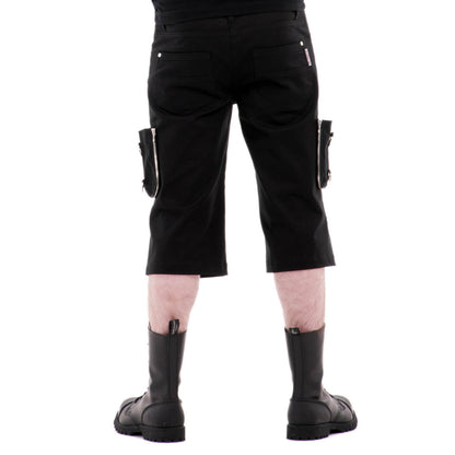 Kurze Gothic Herrenhose Vanadium