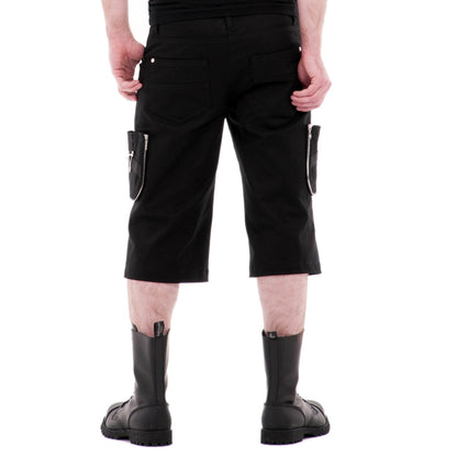 Kurze Gothic Herrenhose Tritium