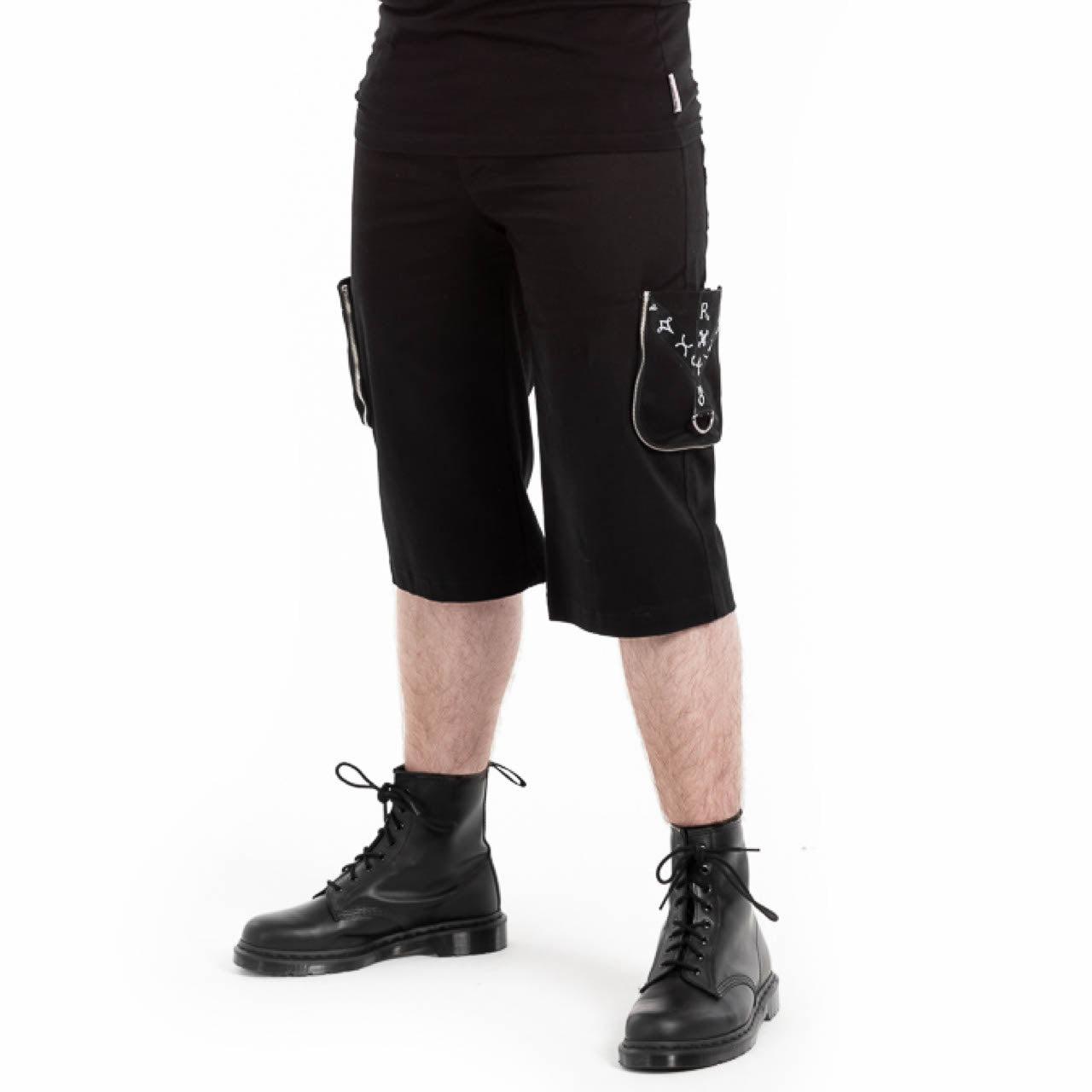 Kurze Gothic Herrenhose Palladium