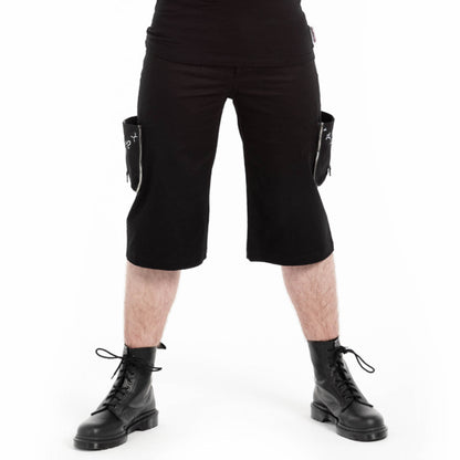 Kurze Gothic Herrenhose Palladium