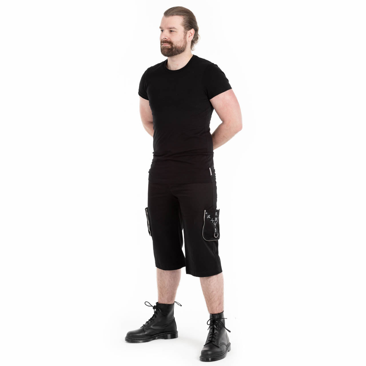 Kurze Gothic Herrenhose Palladium